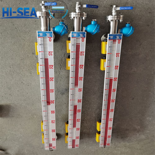 Basic Function and Working Principle of Marine Magnetic Float type Level Gauge Model UHZ-511